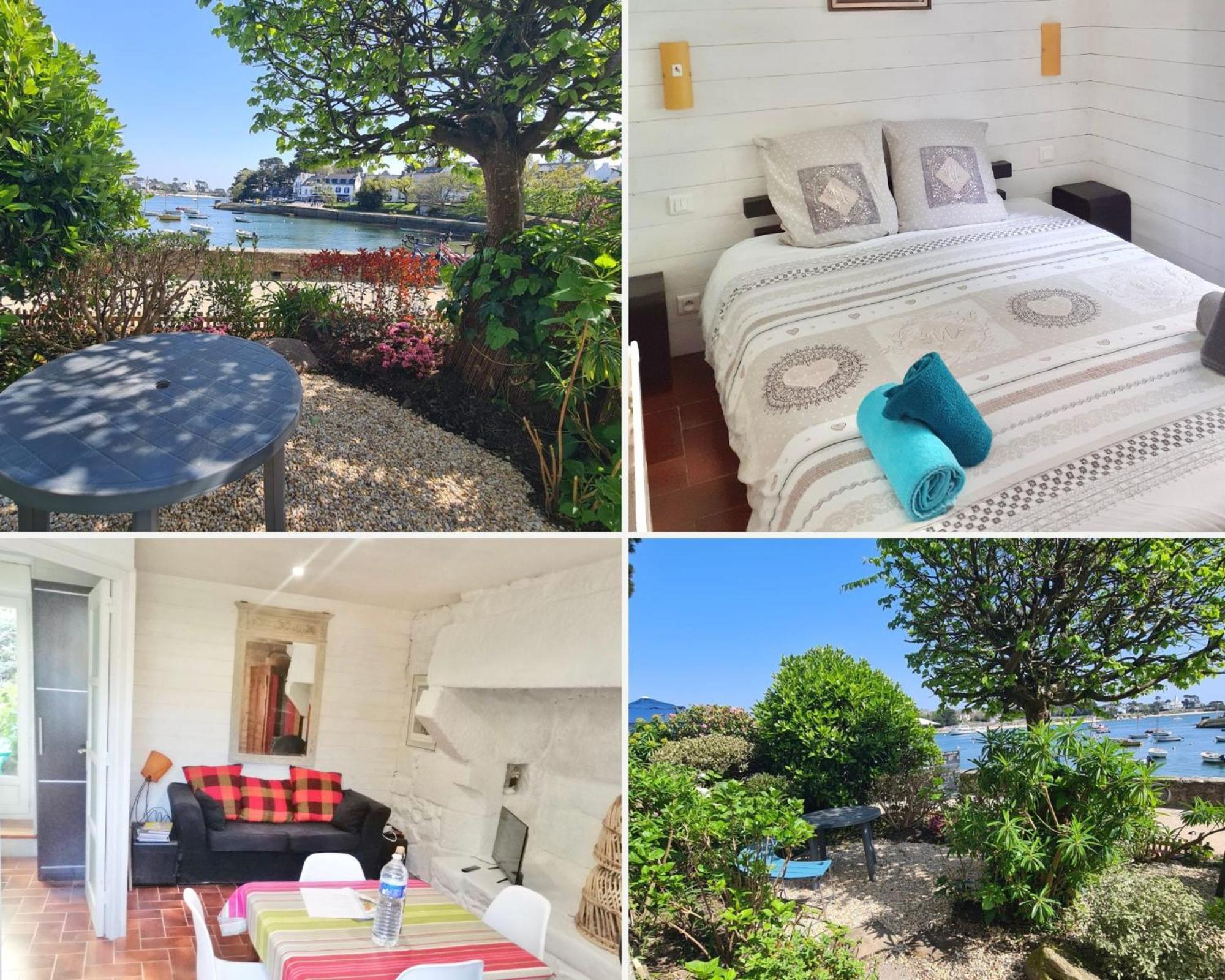 Le Ste Marine - Ptit Coin De Paradis Vue Sur Le Port - Wifi - Entree Autonome Combrit Exterior foto